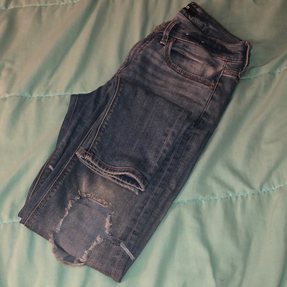 Express Repreve Mid-Rise Jeans